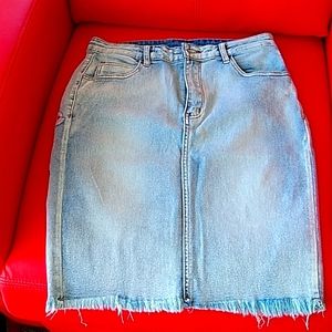 Denim skirt